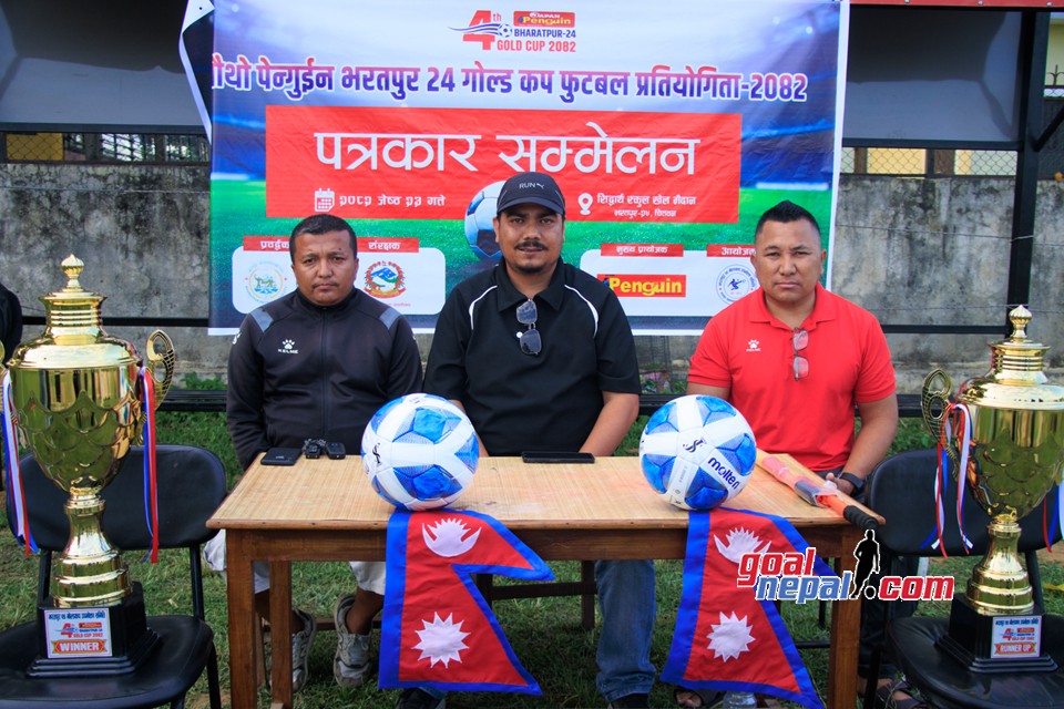 चौथो पेन्गुईन भरतपुर २४ गोल्डकपको तयारी पुरा
