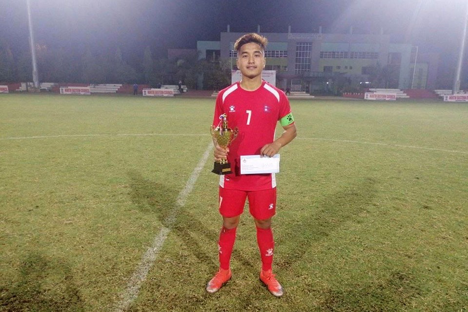 Abhisek Rijal Scores Debut Goal For NEPAL