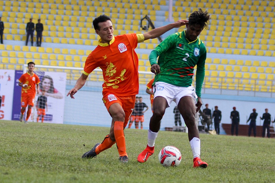 13th SA Games 2019: Chencho Guides Bhutan Victory Over Bangladesh