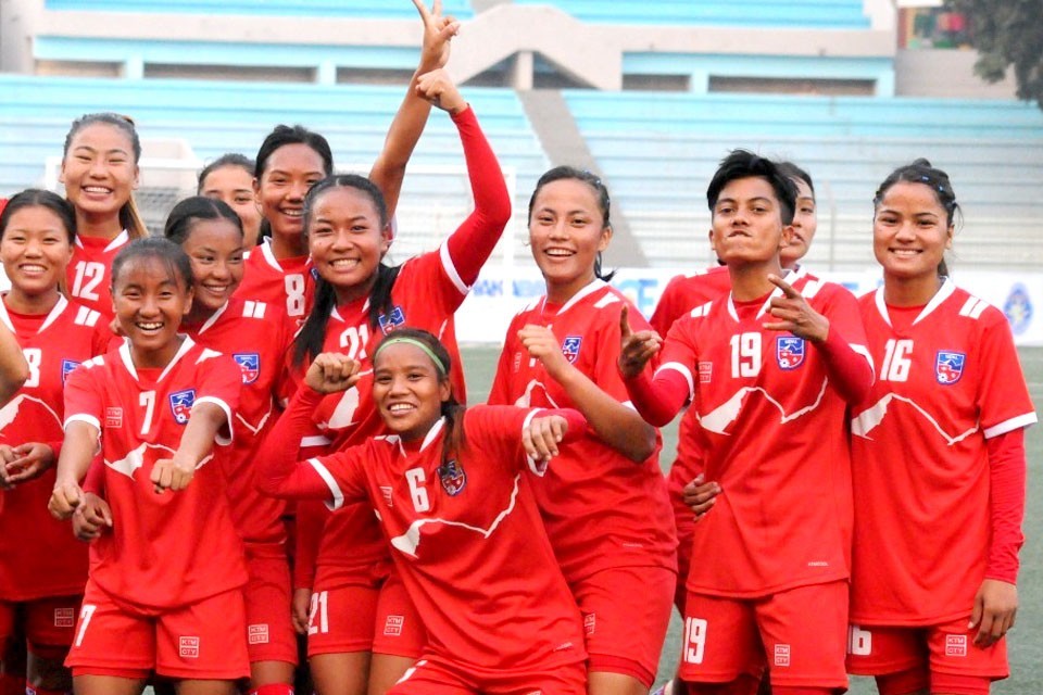 Nepal leads SAFF U-15 Women's Championship