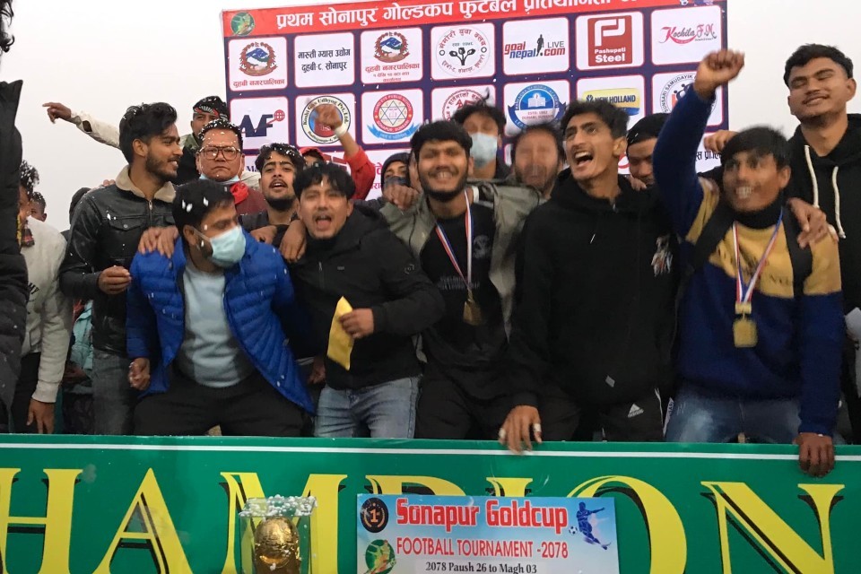 Sunsari: Purbanchal United Clinches Title Of 1st Sonapur Cup