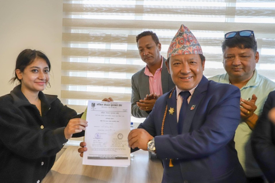 Karma Tsering Sherpa Announces His Panel For ANFA Election