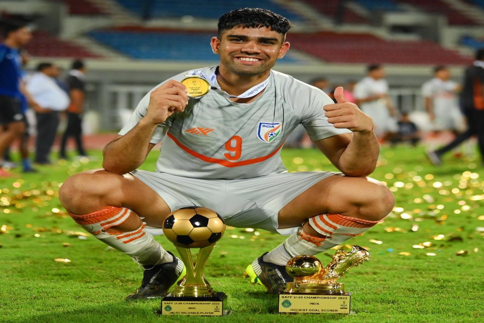 Gurkirat Singh Named MVP Of SAFF U20 Championship 2022