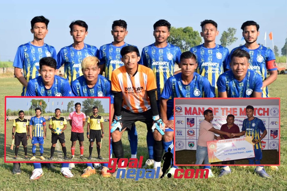 Dhanusha: Dhanusha: Dharan City FC Into The Semis Of Bandevimai Gold Cup