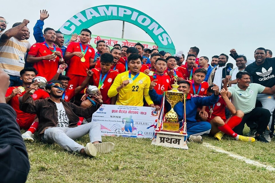 Nepal Police Club Clinches Title Of 1st Birgunj Gold Cup