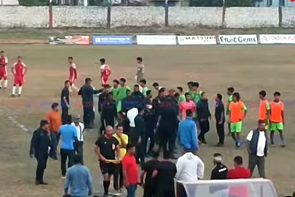 Match Referee Beaten In Jhapa District League