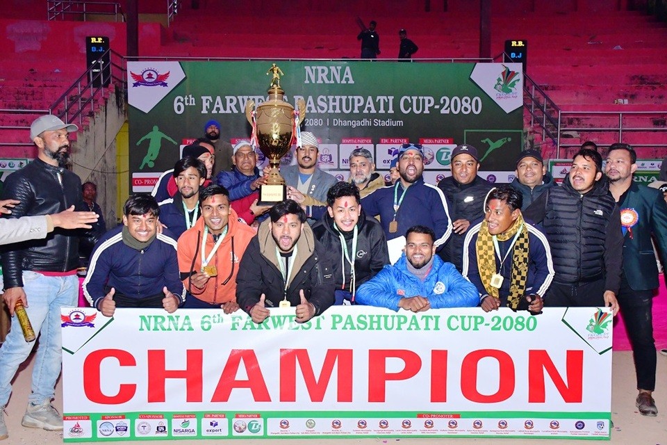 Star City Club Wins Title Of Farwest Pashupati Cup