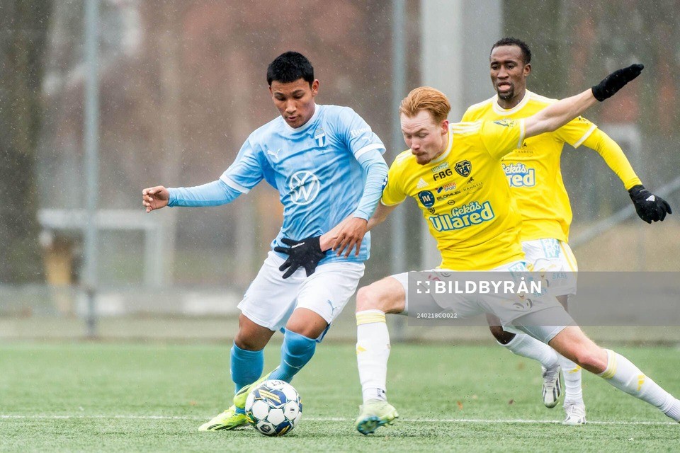Nepali Origin Danish Player Sashwant Rana Makes Debut For Malmo FF