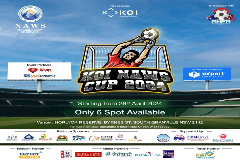 KOI NAWS Cup 2024 to Kick Off in Sydney, Australia on April 28th