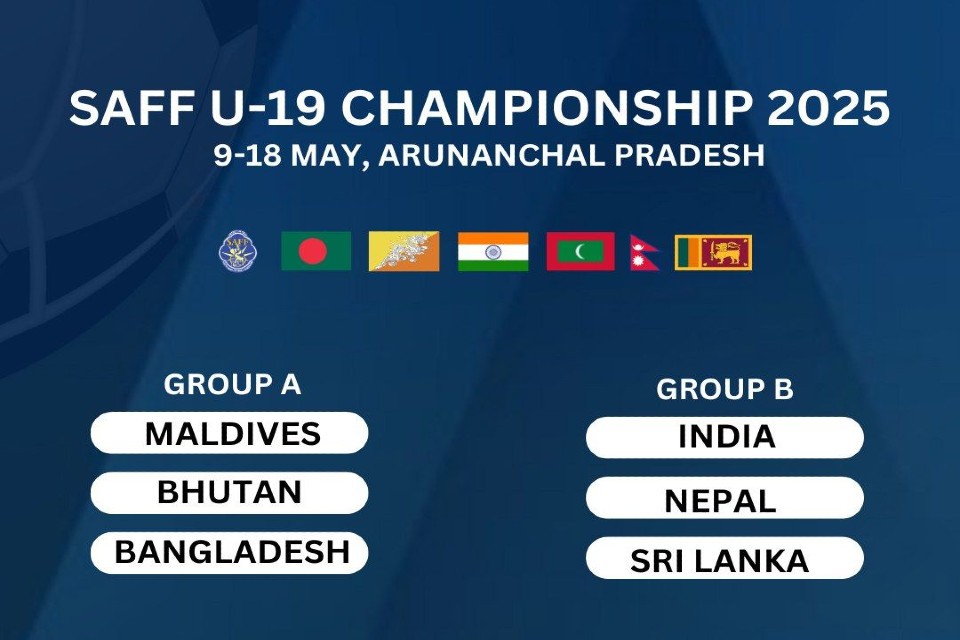 SAFF U19 Championship: Nepal Drawn with India and Sri Lanka