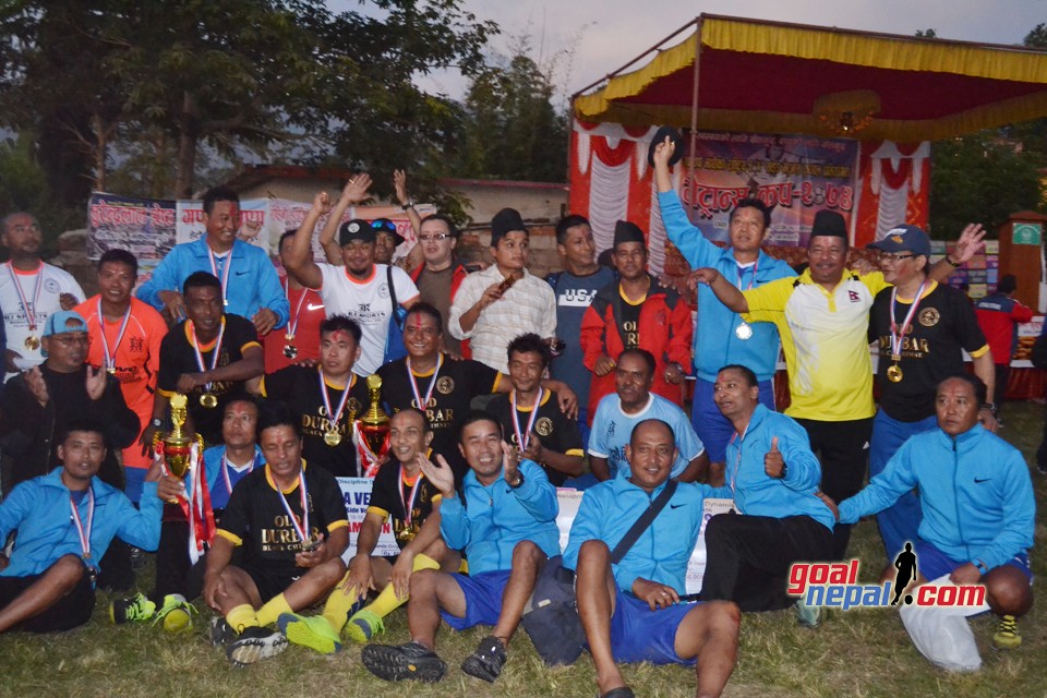 Makwanpur: Sanogaucharan Veterans, Kathmandu Wins Title Of Hetauda Veterans Championship