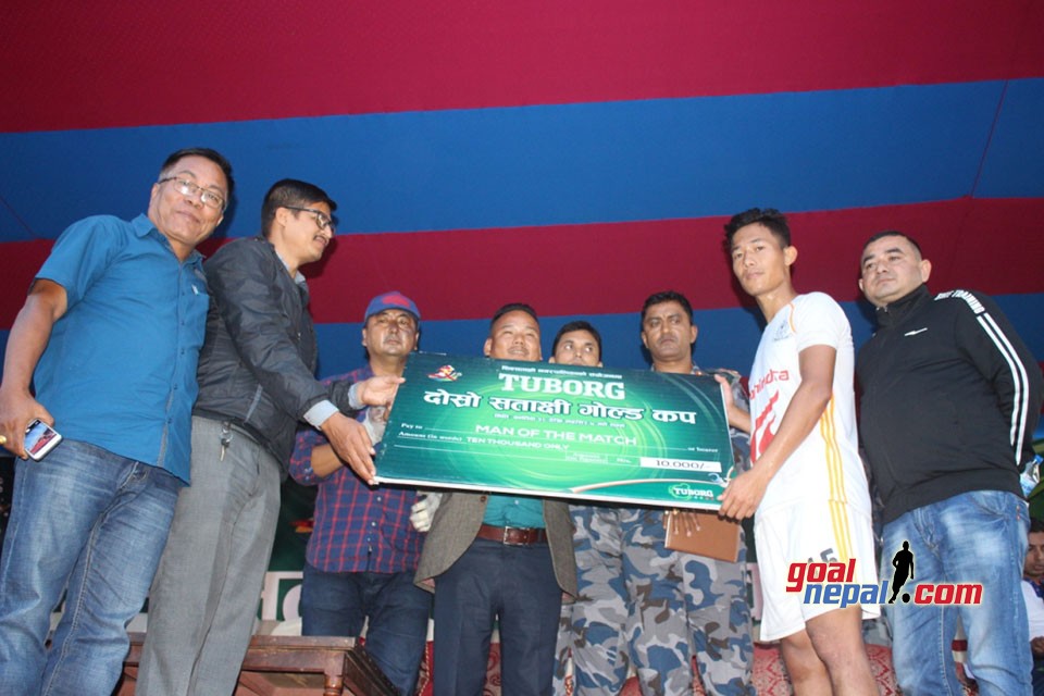 Jhapa: Nepal APF Enters Quarterfinals In Satashi Gold Cup