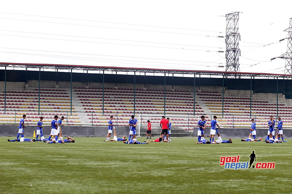 Nepal National Team's Without Ball Training  Session
