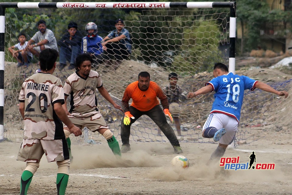 Kings Come Sports Club, 2nd Veteran 7 'A' side Football Tournament: Boys Union Vs Mirmire Yuva Samaj