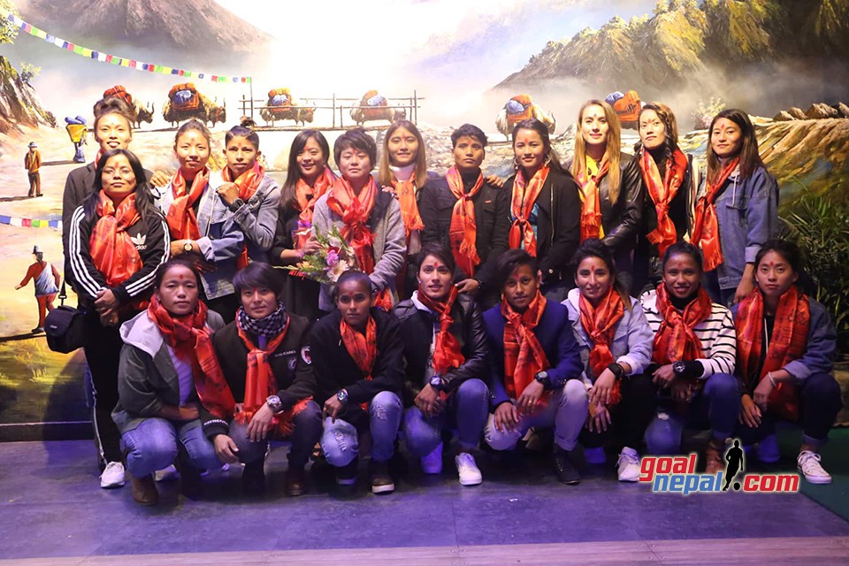 Kings Lounge Honors Nepal Women's Team