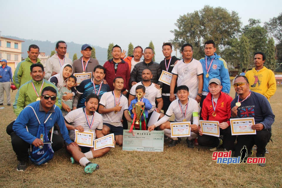 Makwanpur: ABC Pokhara Wins Title Of Veterans Championship