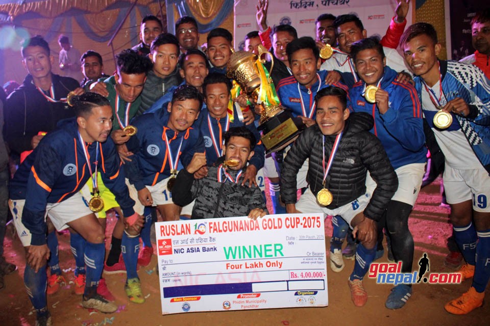Ruslan 10th Falgunanda Gold Cup SF: Jhapa XI Wins Title