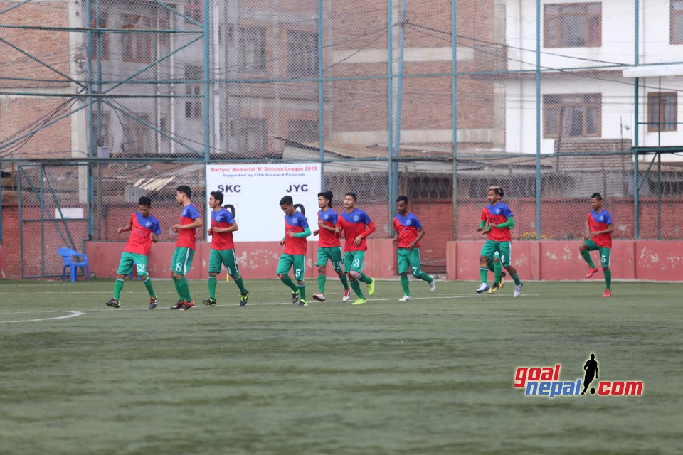 Martyrs' Memorial 'B' Division League: Shree Kumari Club Vs Jhamsikhel Yuba Club