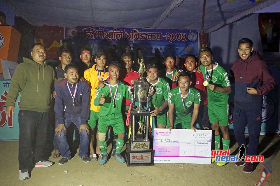 6th Gorkhali Running Cup: Nakhipot Youth Club Vs Haramtari Club