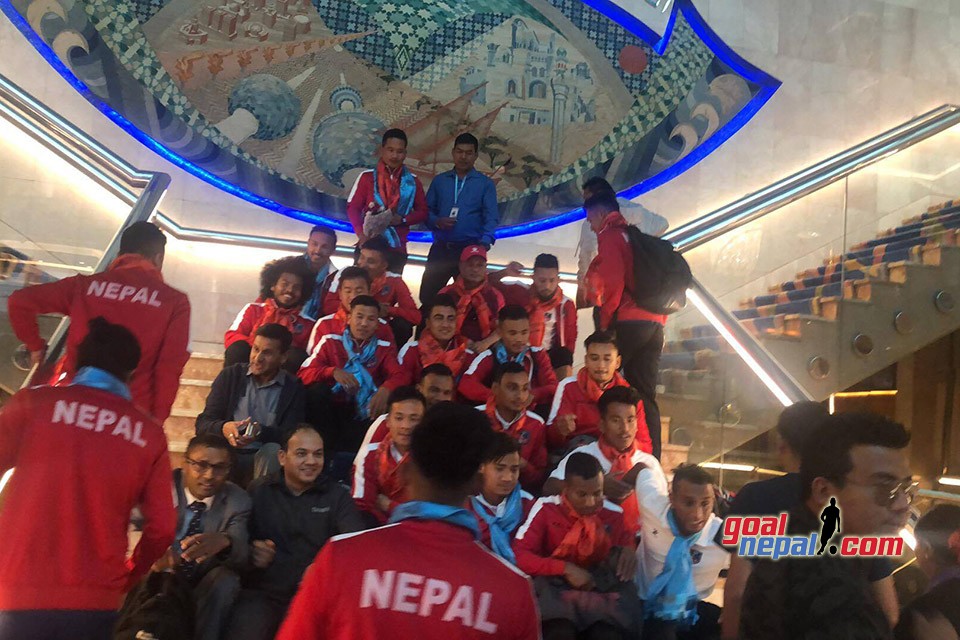 NRNA Kuwait Welcomes Nepal National Team To Kuwait City