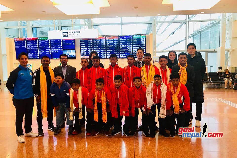 Youth Team From Nepal Tours City Of Tokyo