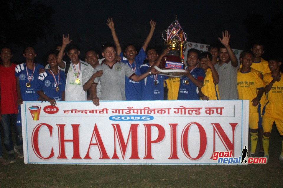 Hosts Jalthal FC Wins Title Of 2nd Haldibari Gold Cup