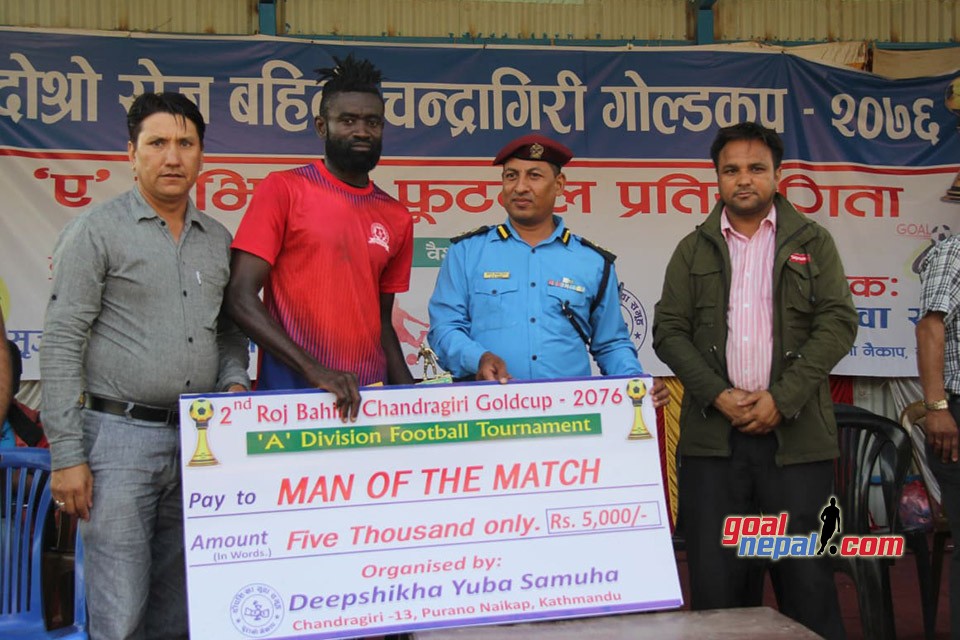 Rose Bahini Chandragiri Gold Cup: Saraswoti Youth Club Enter FINAL