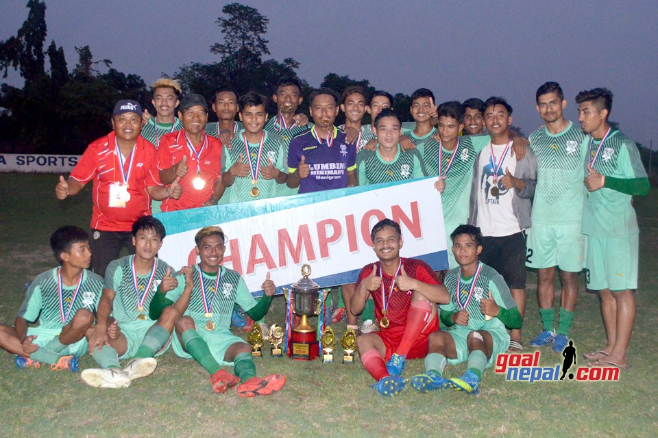 Jharna Sports Club Wins Title Of Rupandehi District League