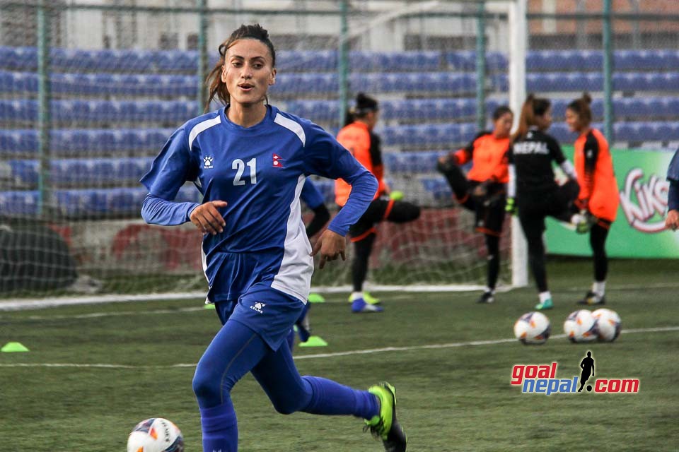 Nepal Women's National Football Team Training