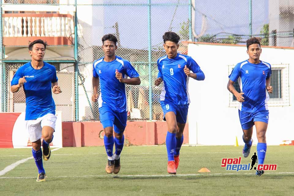 Nepal National U23 Football Team Training
