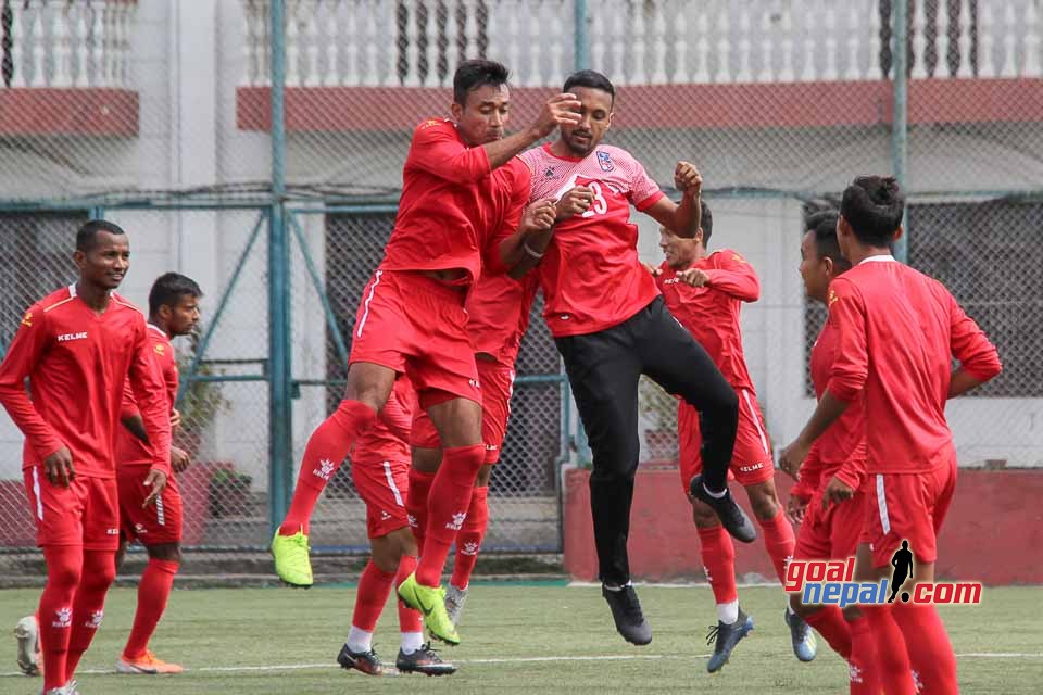 Nepal National Football Team Training