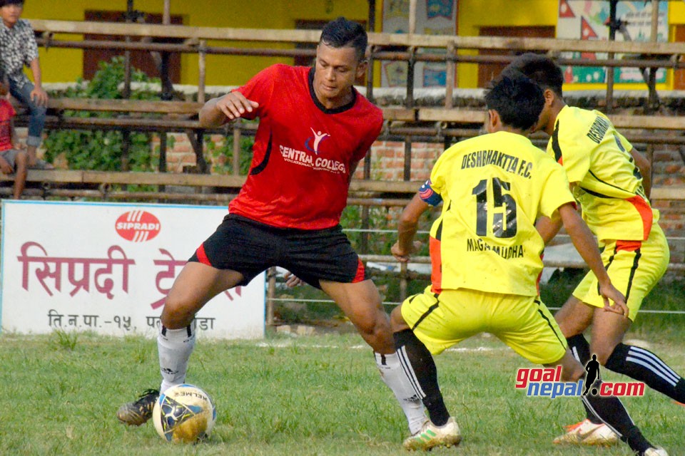19th Lisnu Cup : Deshbhakta YC Vs Bharatpur FC Photos