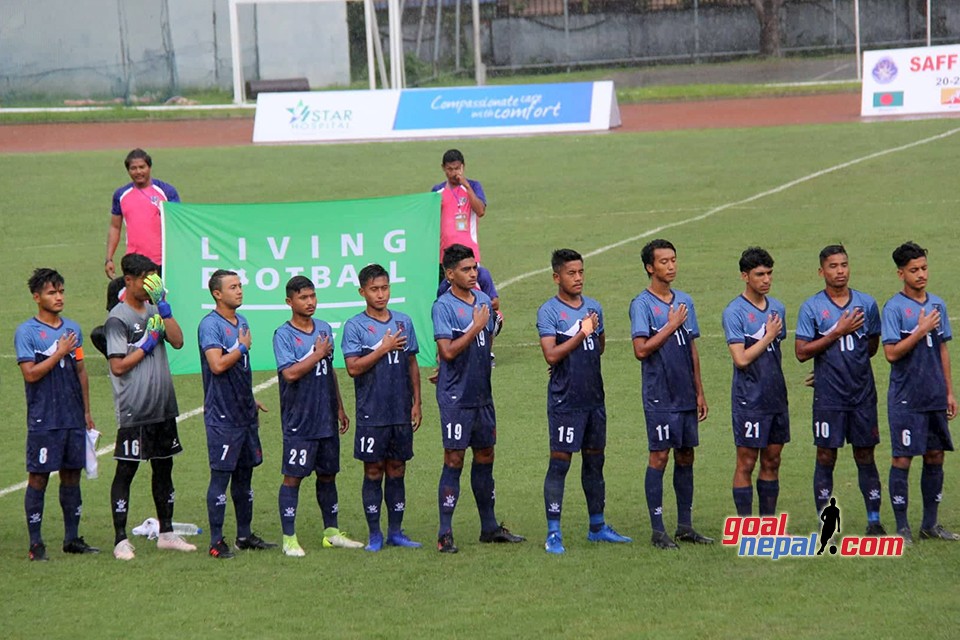 SAFf U18 Championship 2019: Nepal Vs Bhutan