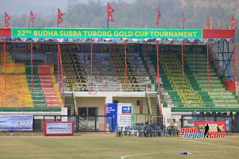 Sunsari: Dharan Stadium is ready for 22nd Budasubba Gold Cup.