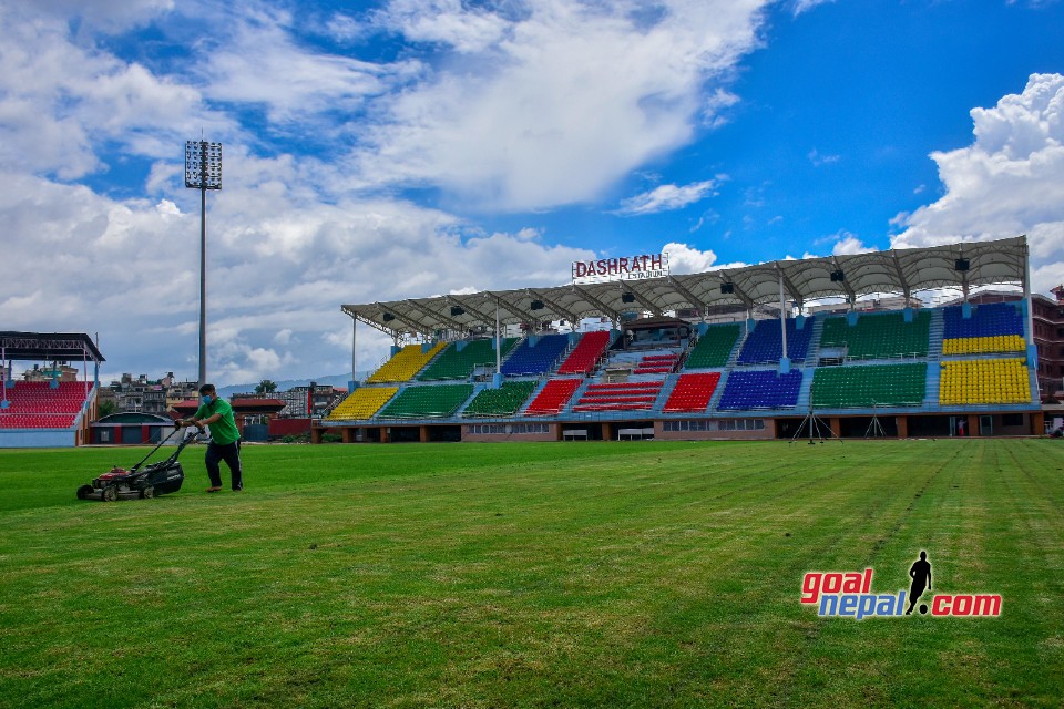 Dasharath Stadium Is Getting Ready For FIFA World Cup Qualifiers