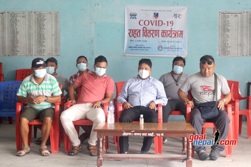 Rupandehi DFA Provides COVID Relief To Players