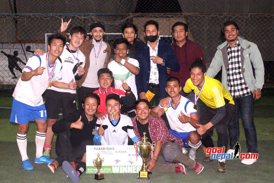 Himalaya Gorkha Wins The Title Of 2nd Rupandehi Open Futsal Championship 2077