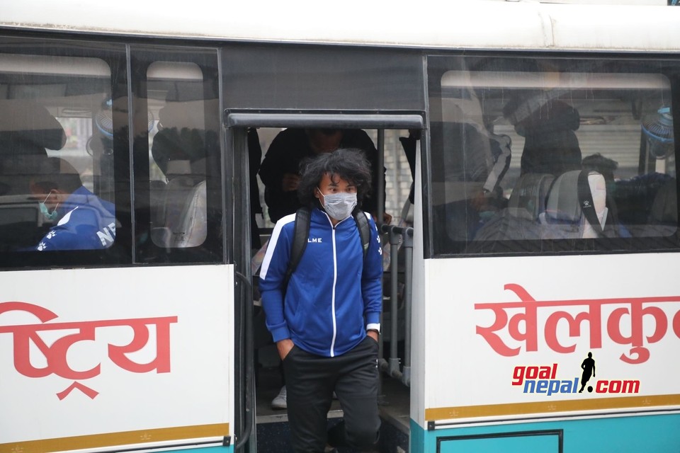 Nepal National Team Arrives Pokhara