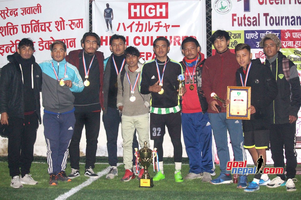 Host Green Field Win The Title Of 1st Green Field Open Futsal Championship