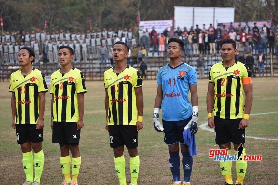 3rd Makwanpur Gold Cup: Tribhuwan Army FC Vs Jawalakhel Youth Club