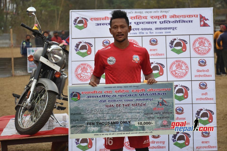 3rd Makwanpur Gold Cup: Bagmati Club, Sarlahi Vs Nepal APF
