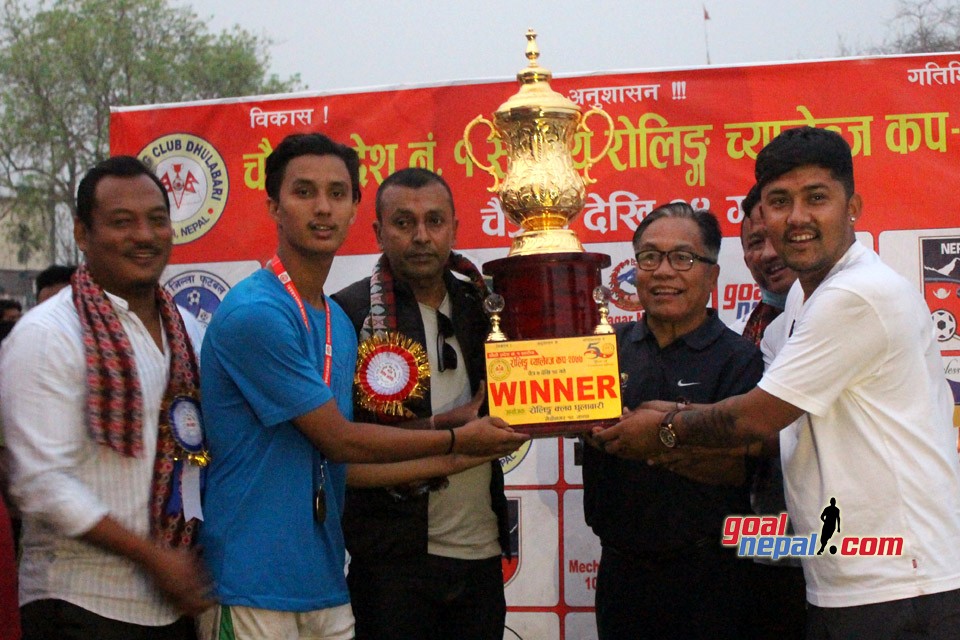 Shivasatashi Sporting Club Wins Title Of 4th Rolling Challenge Cup