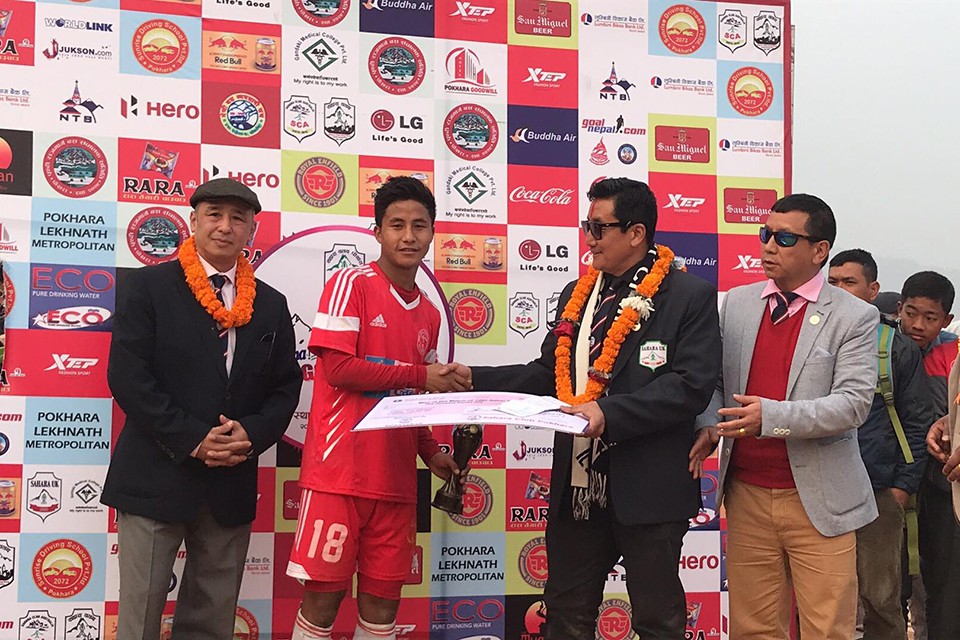 This Is How Ram Wajee Scored The Winner For Nepal Police Club