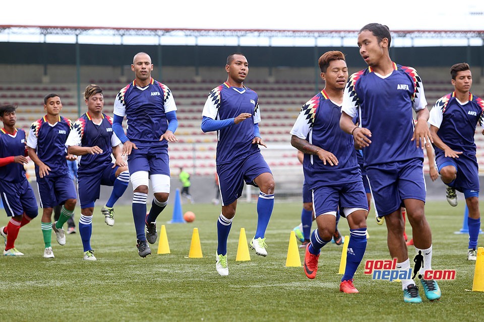 Nepal National Team Starts Prep For Asian Games & SAFF Championship 2018