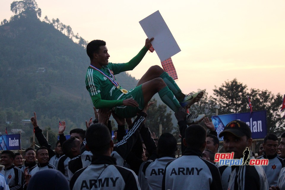 Nepal Army Enters Final Of Ruslan 10th Falgunanda Gold Cup