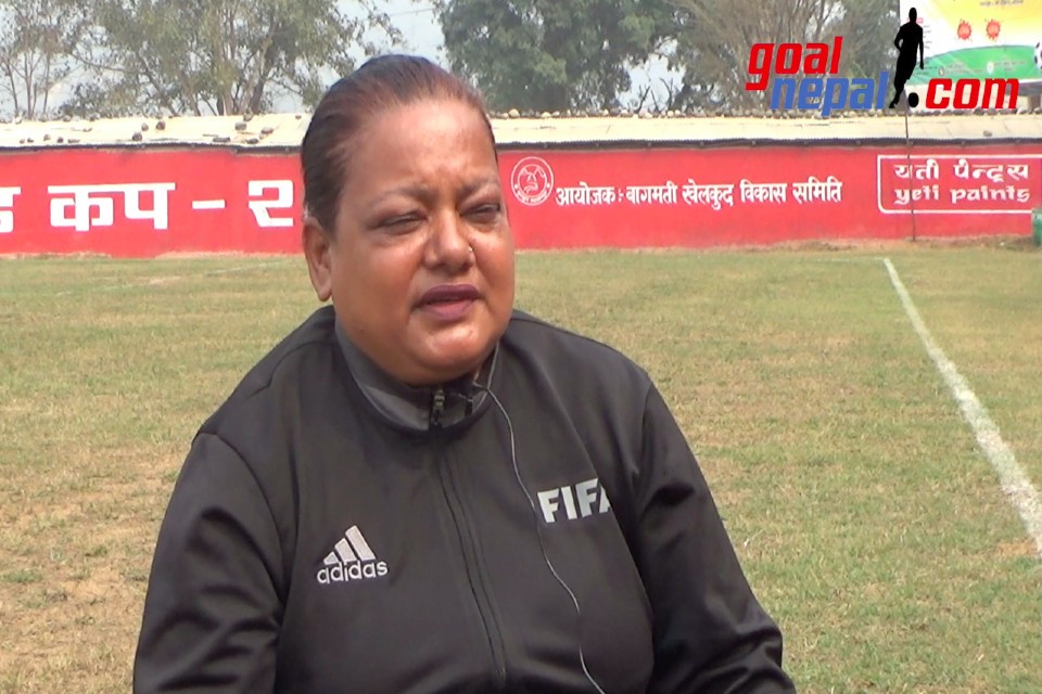 NEPAL'S FIRST FEMALE FIFA REFEREE | KALPANA SHARMA